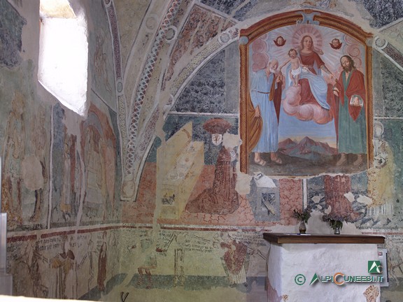 10 - Il ciclo di affreschi all'interno della Cappella di San Pietro (2005)