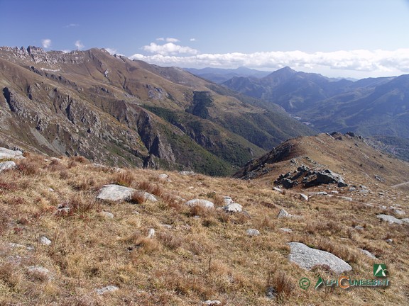 6 - La dorsale di Costa Valcaira, in primo piano sulla destra (2008)