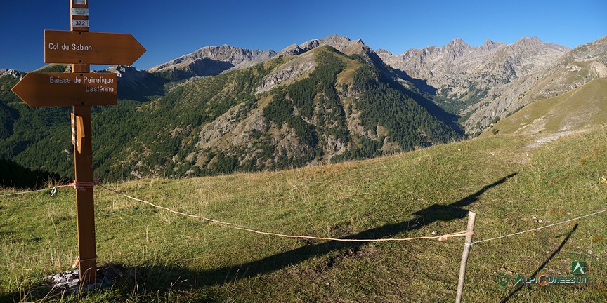 5 - Panorama dalla Baisse de Barchenzane (2014)
