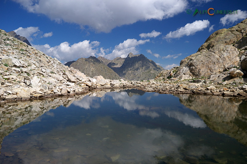 Valle Gesso: laghetto nei pressi del Colle di Fenestrelle (2012)