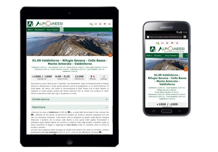Responsive design su tablet e smartphone Responsive design su tablet e smartphone