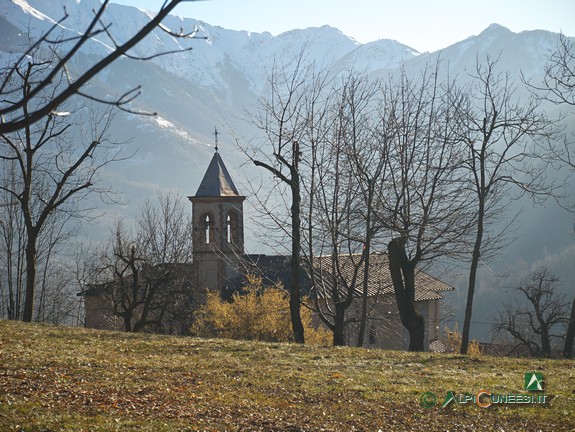 9 - Il campanile della chiesa di Tetti Rosbella (2020)