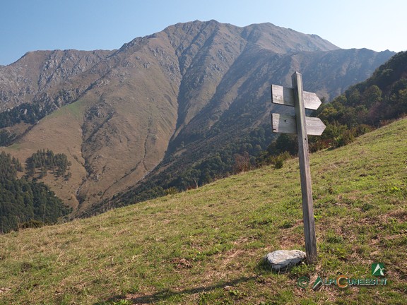 10 - Panorama sul Bric Costa Rossa dai pressi del Passo Ceresole (2020)