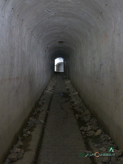 5 - Il corridoio di accesso alla Batteria del Barcone (2013)