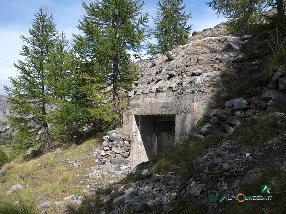 6 - Uno dei quattro malloppi della Batteria di Monte Agnellino (2015)