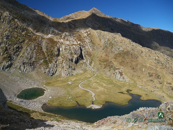 5 - Il Lago della Vacca dal Colle ovest del Sabbione (2017)