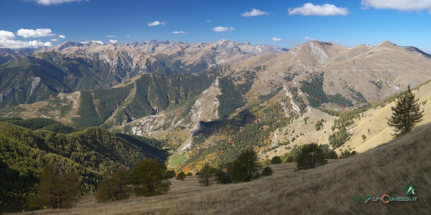 7 - Il Vallon del la Varne e le Alpi Marittime sullo sfondo (2017)