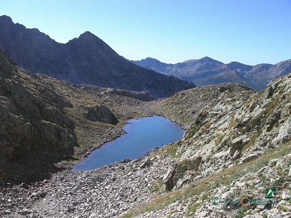 4 - Il Lac du Loup dal Passo del Lupo (2020)