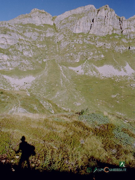 1 - La valletta del Rio Ciappa e lo spartiacque verso la Valle Pesio (1990)