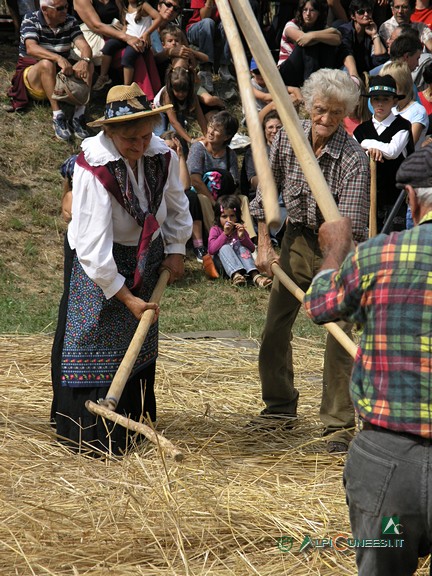 17 - La battitura della segale con il 'correggio' (2007)