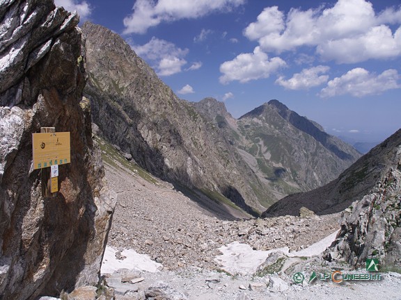 5 - Panorama sul versante italiano dal Colle di Finestra (2008)