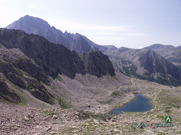 8 - Il Lac de Fenestre dal Colle di Finestra (2008)