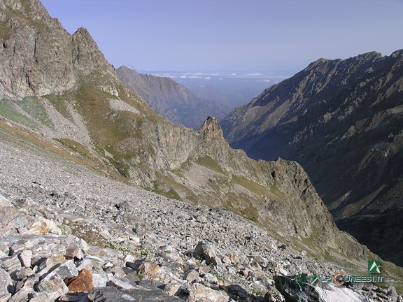 10 - I versanti attraversati dal sentiero prima di raggiungere il Rifugio Federici Marchesini (2008)