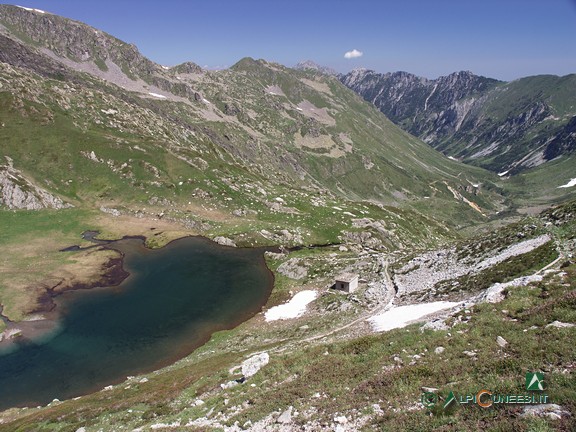 7 - Panorama sul Vallone del Sabbione dal Colle Ovest del Sabbione (2009)