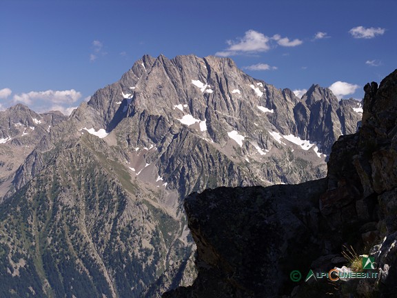 12 - Panorama sul Massiccio dell'Argentera dal Passo di Costa Miana (2010)