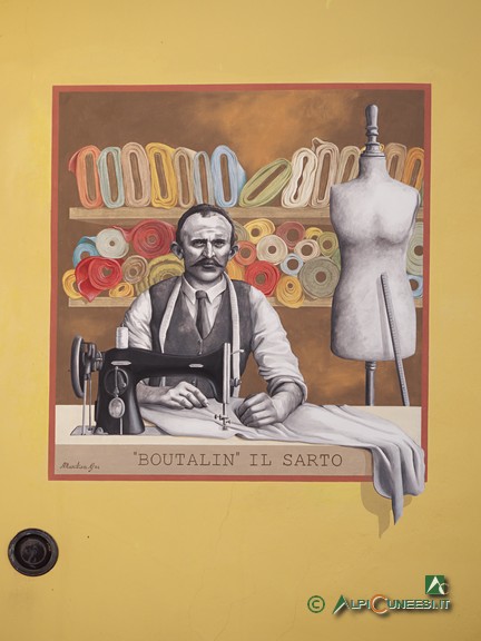 14 - Il murale del sarto a Roaschia (2024)