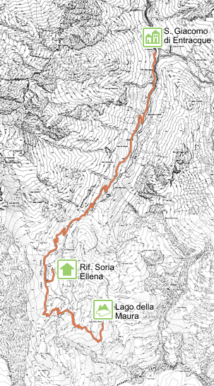 Carta schematica - Itinerario 11.21