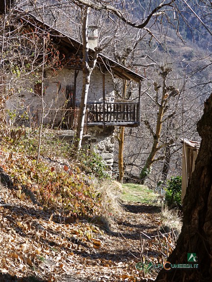 3 - Il sentiero nei pressi della borgata Cialancia (2007)