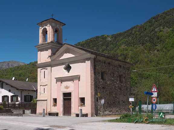 13 - La Cappella di San Giovanni, dove ha inizio la terza parte del Sentiero del Sarvanot (2021)