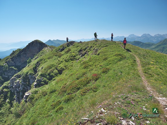 7 - Lungo il crinale per il Monte Tibert (2022)
