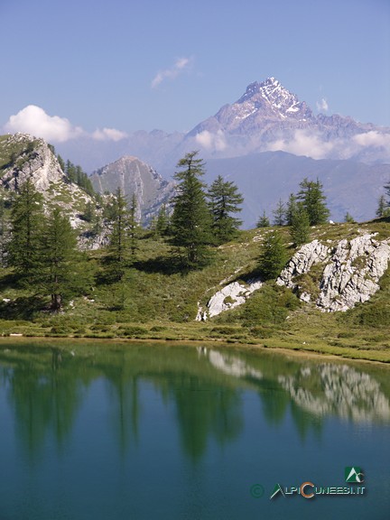 7 - Il Monviso sullo sfondo del Lago Nero (2007)