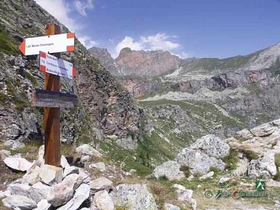 3 - Panorama verso Rocca Gialeo dal Colle di Chiosso Ovest (2008)