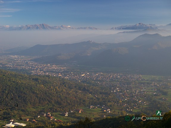 2 - Panorama sull'imbocco della Val Maira (2013)