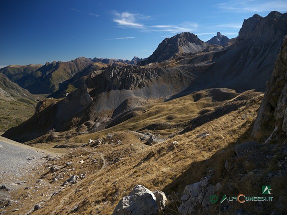 8 - Il Vallonasso del Sautron meridionale dal sentiero per il Bivacco Sartore (2014)