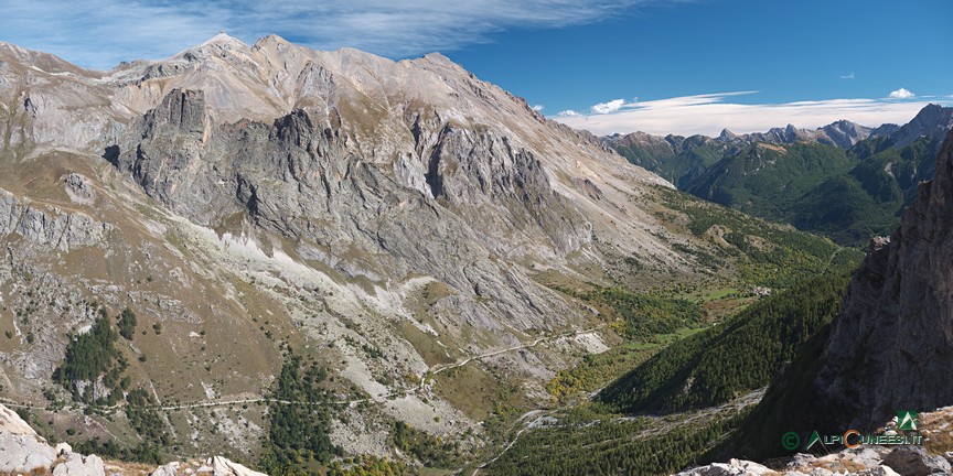 18 - Panorama sulla conca di Chiappera e la Piana di Stroppia dai pressi del Lago Niera (2022)