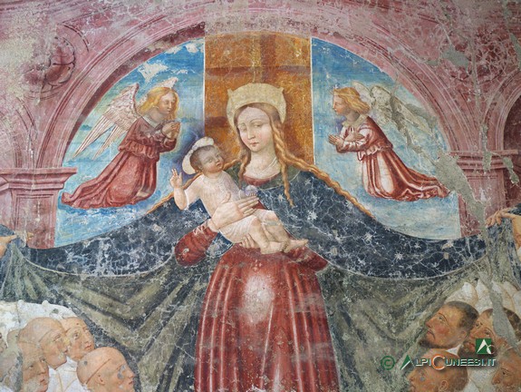 4 - Affresco all'interno della Certosa di Pesio (2012)