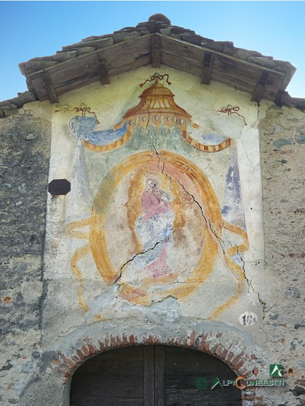 9 - Affresco sull'antico mulino della Certosa di Pesio (2013)