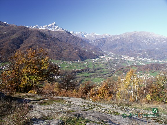 6 - Panorama dal sentiero che sale a Roca d'la Casna (2005)