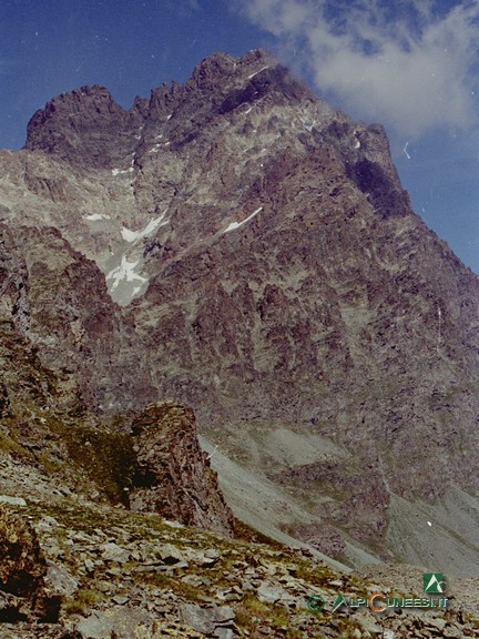 1 - Il Monviso dai pressi del Passo Gallarino (1990)