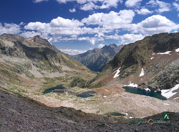 6 - I Laghi superiori di Valscura dalla Bassa del Druos (2012)