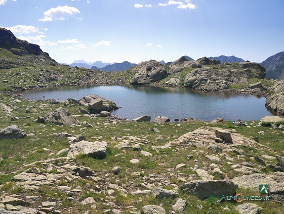 13 - Uno dei piccoli Laghi superiori del Laus Fer (2020)