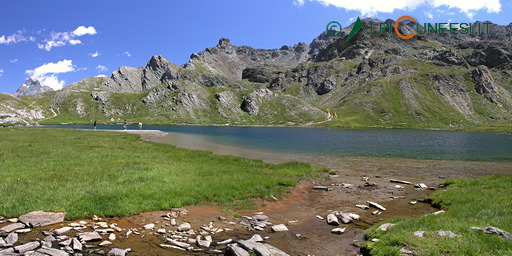 15.04 Valle Antolina, q.1880 - [Lago Nero] - Lago Bleu - [Bivacco Olivero] - Laghi Bes - Col Longet