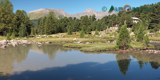 15.18 Rifugio Alevé - Rifugio Grongios Martre - Rifugio Bagnour - Lago Bagnour - Grange Gheit - Rifugio Alevé