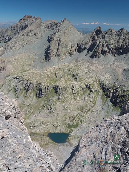 14 - Il Lac Lestio dalla vetta del Monte Losetta (2022)