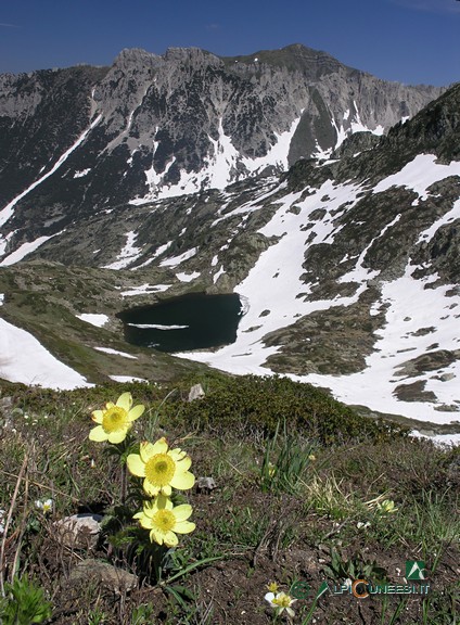 7 - Il Lago inferiore del Frisson dal Passo della Mena (2009)