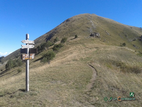 1 - La dorsale verso il Monte Vecchio dal Colle Arpiola (2015)