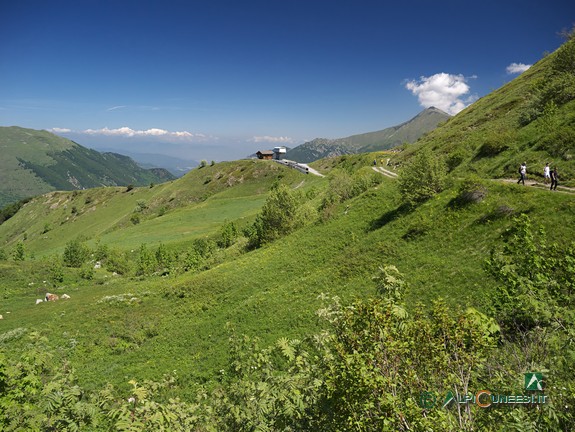 2 - L'ultimo tratto di sterrata, pianeggiante, verso il Lago Terrasole (2019)