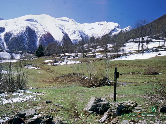 2 - I pascoli a valle dell'abitato di Palanfrè (2004)