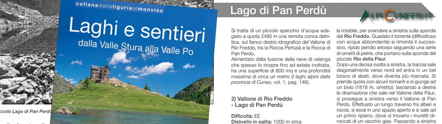 Laghi e Sentieri: dalla Valle Stura alla Valle Po (© Roberto Pockaj - Alpicuneesi.it)