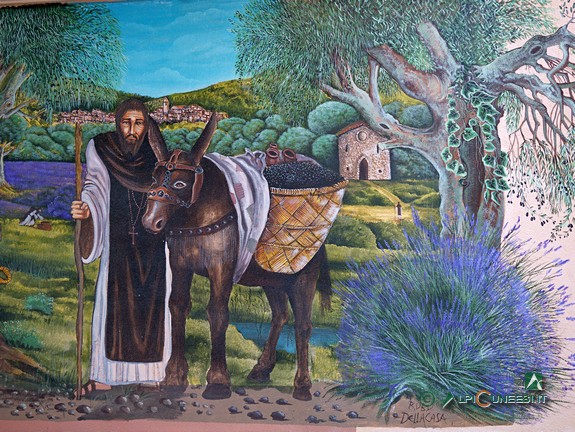14 - Wandmalerei in Olivetta (2014)