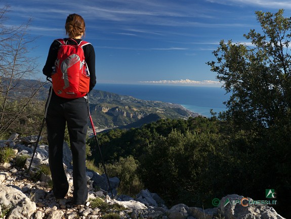 8 - Aussicht vom Weg, der vom Monte Grammondo herunter kommt (2014)